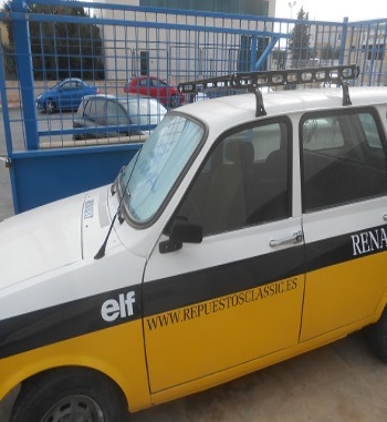 RENAULT BOUTIQUE ORIGEN BACA PORTAEQUIPAJES RENAULT 5, 6, 7, 8, 10, 12 MEDIDAS 100X105 NEGRO
