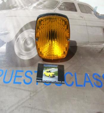 PI681 PI4 PILOTO  EMPOTRABLE INTERMITENCIA CUADRADO AMBAR CAMION, TRACTOR, REMOLQUE, CARAVANA