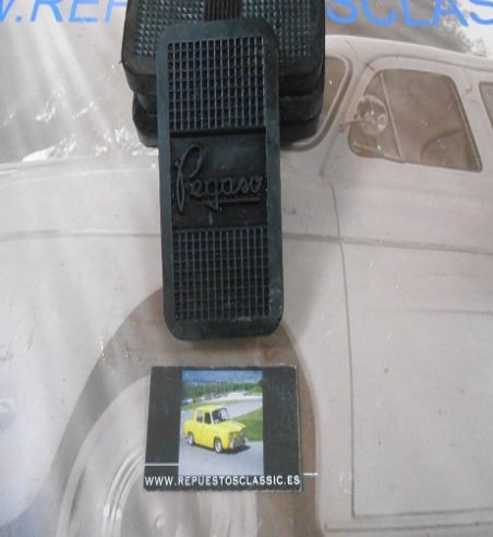 RR79 GOMA PEDAL CAMION PEGASO EMBRAGUE O FRENO 122x70 mm