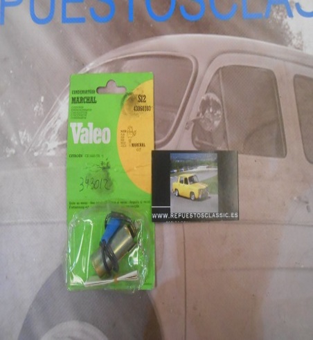 VALEO S12 CONDENSADOR  CITROEN CX 2400 DSITRIBUIDOR MARCHAL