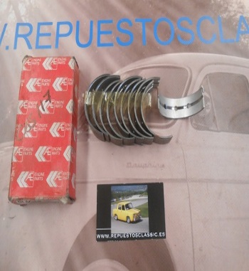 CAS117 JUEGO CASQUILLOS BANCADA SEAT MOTORES 1.600, 1800 ESTANDAR