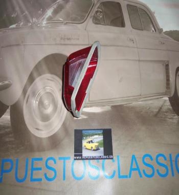 IC249P4 TULIPA TRASERA IZQUIERDA CON LUZ MATRICULA CITROEN 2CV