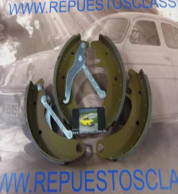 TVGS8050 JUEGO ZAPATAS FRENO DELANTERAS CITROEN 2CV, DYANE 6, C8, MEHARI. MEDIDA 220X46