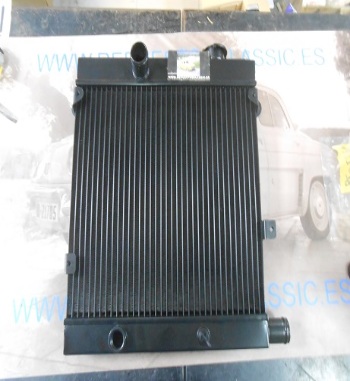 TV961820 RADIADOR MOTOR SEAT 127 Y FURA VALEO 961809 - 961820 , COBRE ALUMINIO