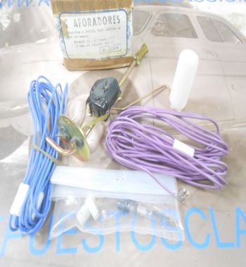 2004 KIT AFORADOR RENAULT 5, 7 TL, GTL HASTA 1980 CON INDICADOR DE RESERVA CON CABLEAD Y PORTABOMBILLAS
