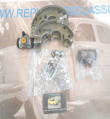 TV011403 KIT FRENO TRASERO RENAULT 4, 5, 6, 7, 5 ALPINE