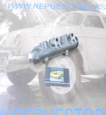 TV202093 BOMBA FRENO FIAT SEAT 600 ABARTH DOBLE CIRCUITO DISTANCIA ENTRE TORNILLOS 62 mm