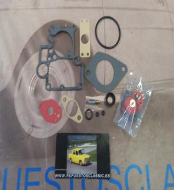 S250 SUPER KIT REPARACION CARBURADOR PIERBUG 32 1B1 RENAULT CLIO 1.2 RL, RN, RT,