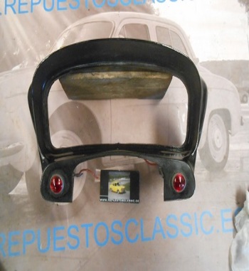 DF02 TAPA SUPERIOR SALPICADERO CUENTAKILOMETROS FIAT 1100 103 HD ESPECIAL