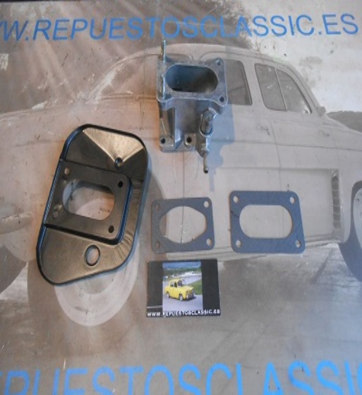 MOS14 COLECTOR COMPLETO SEAT 850 COUPE, SPIDER, ESPECIAL PARA CARBURADOR WEBER 30 DIC PREPARACIONES SEAT 600