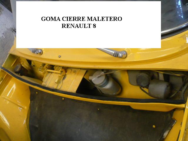 GOMAS CIERRE CAPÓ DELANTERO RENAULT 8