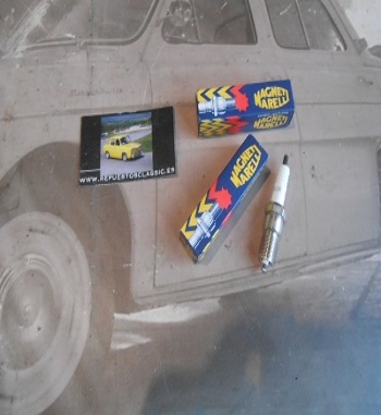 T7LCR JUEGO BUJÍAS MAGNETI MARELLI CITROEN VISA 2 CILINDROS