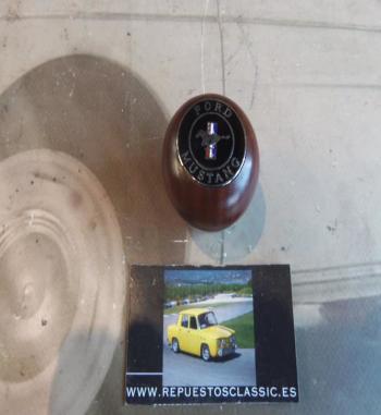 RR97 POMO MADERA PALANCA CAMBIOS FORD MUSTANG