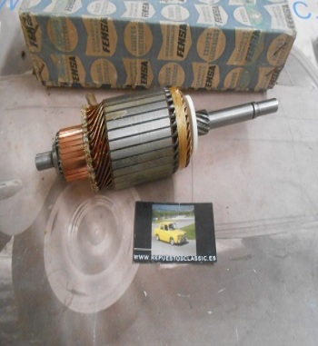 20267-1 INDUCIDO MOTOR ARRANQUE FEMSA MTD12-19 SEAT 124, SPORT, 131, 132 BIARBOL