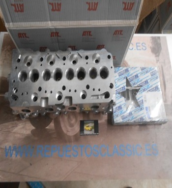 908028 CULATA OPEL KADETT E, ASTRA F, VECTRA A MOTORES 1.7 D, TD, MAZDA 323 1.6 TD OE 5607008, 5607038, 607044 CON TORNILLOS