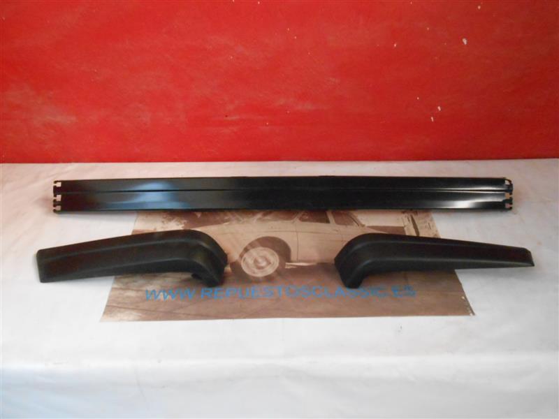 PAR130 PARAGOLPES TRASERO COMPLETO FORD ESCORT MK3 80->86