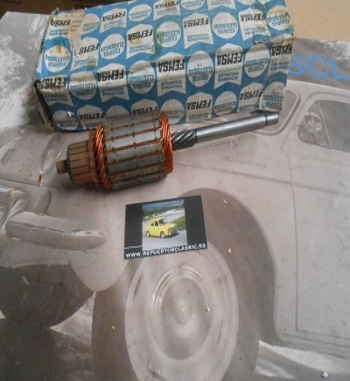 25153-1 INDUCIDO MOTOR ARRANQUE FEMSA MOB12-1 CITROEN GS