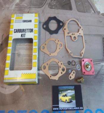 S1033 SUPER KIT REPARACION CARBURADOR SOLEX 32 DISA FIAT UNO 45,55, 128, PANDA 45, RITMO 60, 65