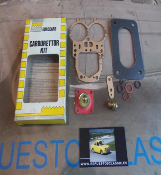 S1040 SUPER KIT REPARACION CARBURADOR SOLEX 32 EIES ALFA 33 1.3, 1.5 ALFA SUD 1.2, 1.3, 1.5
