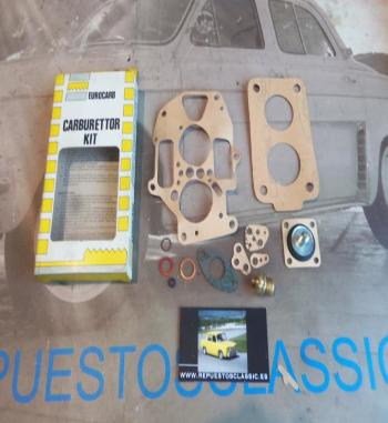 S1076 SUPER KIT REPARACION CARBURADOR SOLEX 32/35 TCICA PEUGEOT 304 S