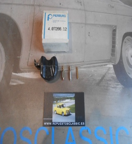 CARB17 PIERBURG 4.07266.12 BOYA FLOTADOR CON AGUJAS PIERBURG 2B2, 2B5, 2BE, 2B4, 1B1, 1B3, OPEL VOLKSWAGEN MERCEDES BMW
