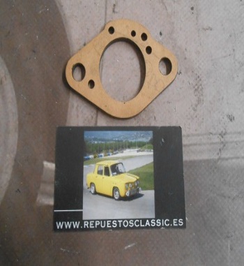 BK07 SEPARADOR BAQUELITA CARBURADOR TALBOT 150, SIMCA 1200
