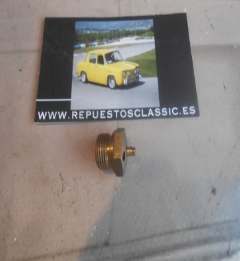 AS01 AGUJA CARBURADOR SOLEX 150, ROSCA 12x100, LONGITUD 15,7 mm PARA LLAVE DE 14 SOLEX 28, 30 PIB SEAT 600, 850
