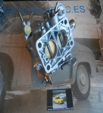 CW-86 CARBURADOR WEBER 34 DMTR 35 CITROEN CX 2200, 2400, PALLAS, PREPARACIONES DE FIAT, SEAT 127, 600 INTERCAMBIO