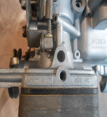 CW-64 CARBURADOR WEBER 32 DIR 107 RENAULT 5 ALPINE TURBO INTERCAMBIO