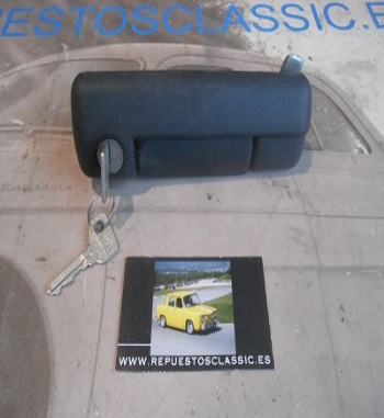 MAN394 MANETA IZQUIERDA DELANTERA SEAT FURA NEGRA ORIGINAL SEAT
