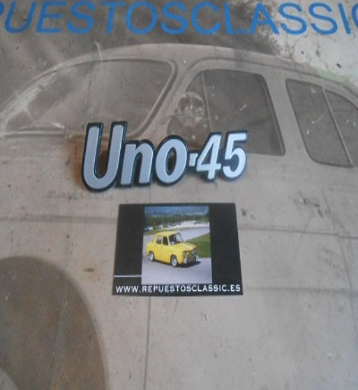 ANA386 ANAGRAMA TRASERO  FIAT UNO 45