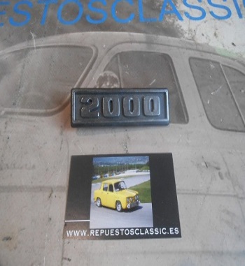 ANA389 ANAGRAMA SEAT 132 TRASERO 2000