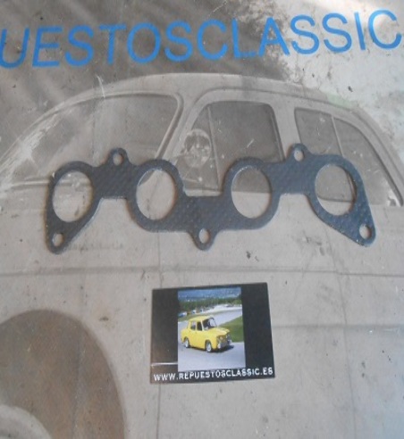 JUNTA COLECTOR ESCAPE REFORZADA ALMA METÁLICA (1,5 mm) SEAT 850, 127