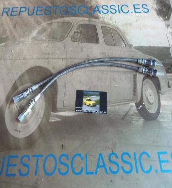 TVZH45267M JUEGO LATIGUILLOS DELANTEROS METALICOS RENAULT 4, 6 DESDE 1981, RENAULT 5, 7, ALPINE, TURBO