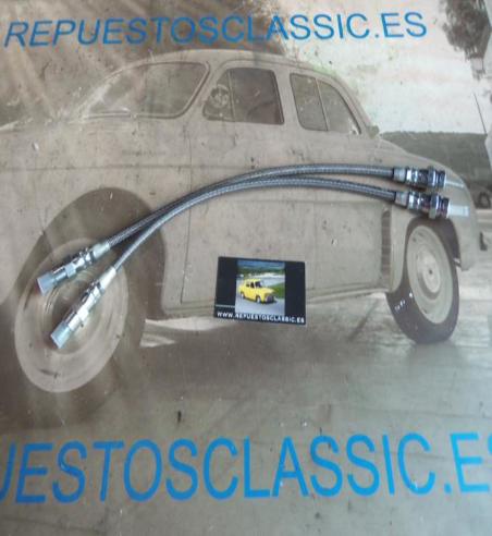 TVZH45267M JUEGO LATIGUILLOS DELANTEROS METALICOS RENAULT 4, 6 DESDE 1981, RENAULT 5, 7, ALPINE, TURBO