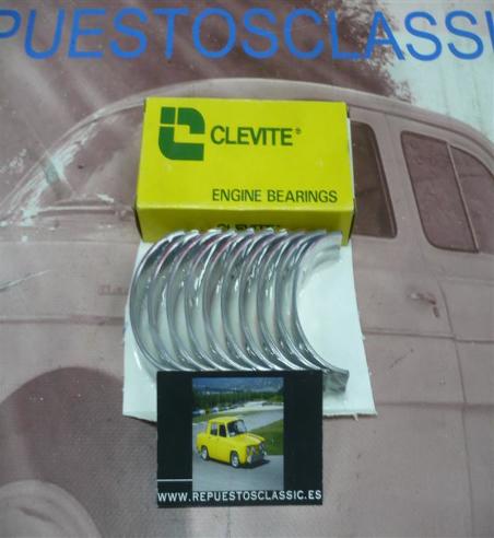 CAS07* JUEGO CASQUILLOS DE BANCADA +0.40 SEAT 127, 133