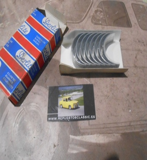 CAS127 JUEGO CASQUILLOS DE BIELA +0.20 SEAT 124, 1430