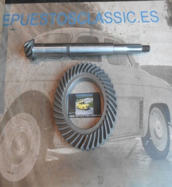 GD30 GRUPO CONICO DIFERENCIAL SEAT 600 N 8x39 DESARROLLO LARGO