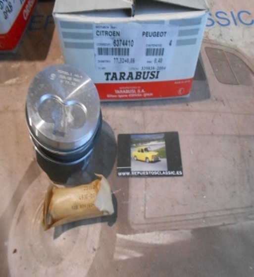 86 JUEGO PISTONES CITROEN BX, C25, ZX, XANTIA, BERLINGO, PEUGEOT 205, 405, PARTNER DIESEL 83 mm +0.5 MOTOR XUD9 1.905 cc