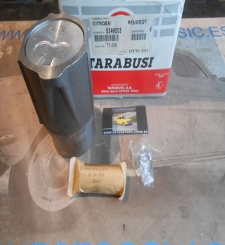 87 EQUIPO MOTOR CITROEN AX, ZX, PEUGEOT 205, 405, 306, 106 MOTOR TUD3 75 mm