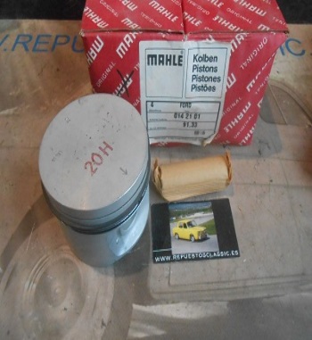 123 PISTONES FORD CAPRI MKIII 2.0, TAUNUS, GRANADA MOTOR 1993 cc 90.83 mm +0,50