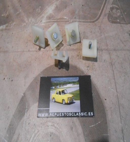 GR127 KIT GRAPAS REJILLA ALUMINIO RENAULT 4 2ª SERIE