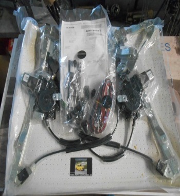 SA18 P3 JUEGO ELEVALUNAS ELECTRICOS SEAT IBIZA MKII, CORDOBA 2 PUERTAS (99-02)  INCLUYE KIT DE INSTALACION COMPLETO