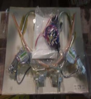 OV15 P5 JUEGO ELEVALUNAS ELECTRICOS OPEL OMEGA PUERTAS TRASERAS  INCLUYE KIT DE INSTALACION COMPLETO