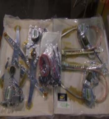 OV19 P5 JUEGO ELEVALUNAS ELECTRICOS OPEL VECTRA-NEW CAVALIER PUERTAS DELANTERAS Y TRASERAS INCLUYE KIT DE INSTALACION COMPLETO
