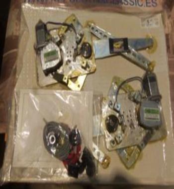 HN28P7 JUEGO ELEVALUNAS ELECTRICOS HONDA CIVIC 8/91> PUERTAS DELANTERAS INCLUYE KIT DE INSTALACION COMPLETO
