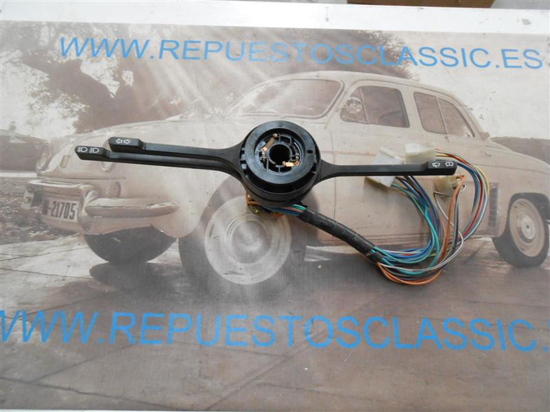 CLK3-47 MANDO LUCES NEGRO SEAT 131 CLX, DIPLOMATIC, SOFIM FEMSA JAEGER 8293