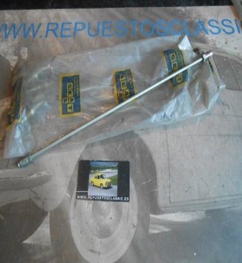 EA16851000 PS1 TUBERIA FRENO RUEDA TRASERA DERECHA SEAT 850 TODOS MODELOS ORIGINAL SEAT 37 cm