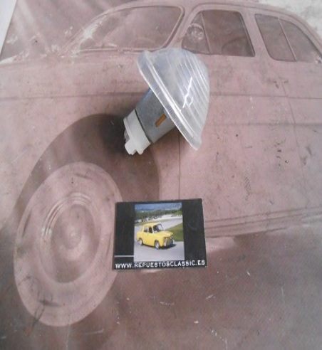 ISE560* PILOTO DELANTERO BASE METALICA SEAT 600 E, L