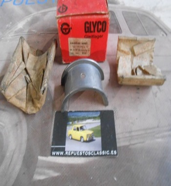 PDS17 CASQUILLOS BANCADA +0.50 MERCEDES 170, 180, D (OM-636), UNIMOG